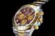 JH Rolex Cosmograph Daytona Chronograh Watch Rose Red Dial Two Tone 40MM (3)_th.jpg